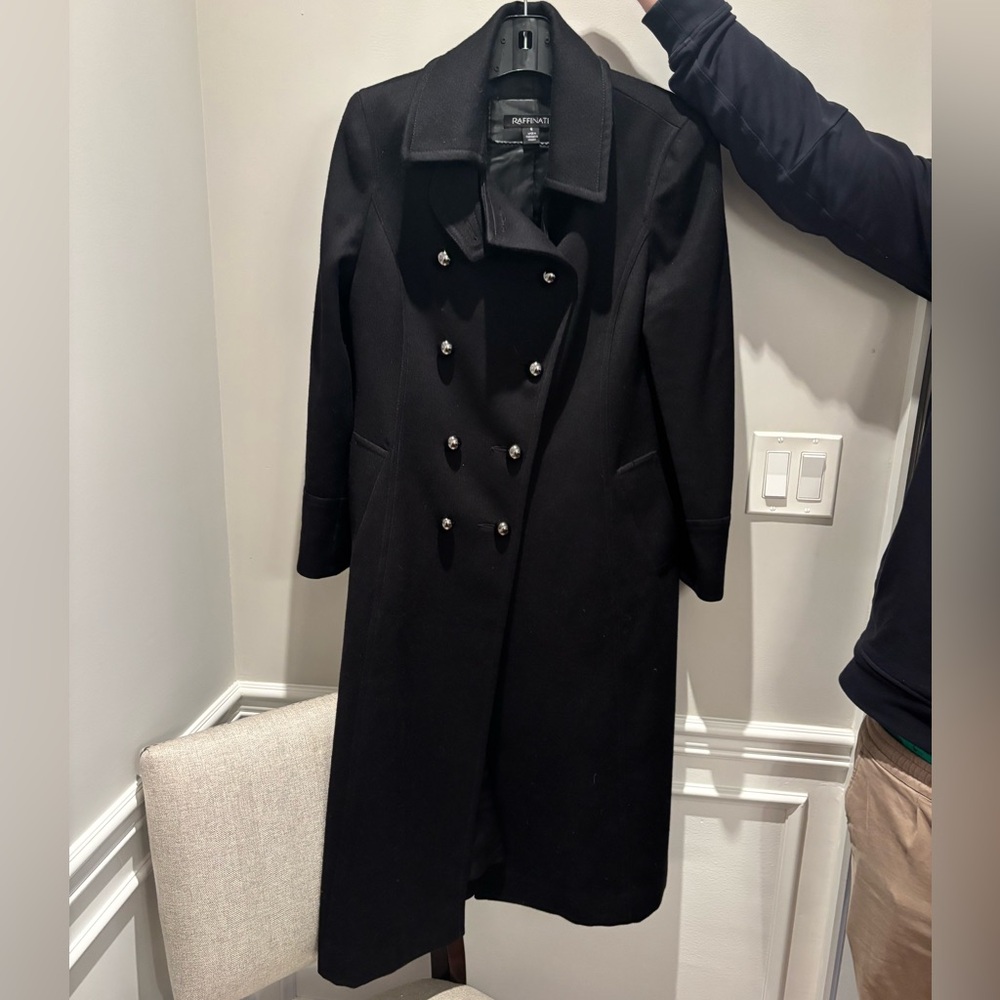 Raffinati Classic Black Coat